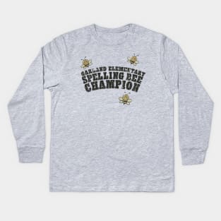 Spelling Bee Champion Kids Long Sleeve T-Shirt